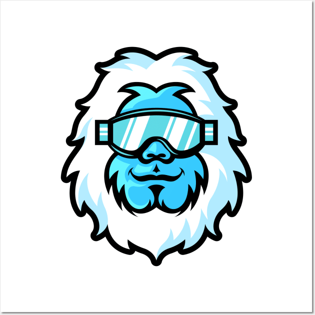 Yeti Wall Art by YaBoiAyyyJ